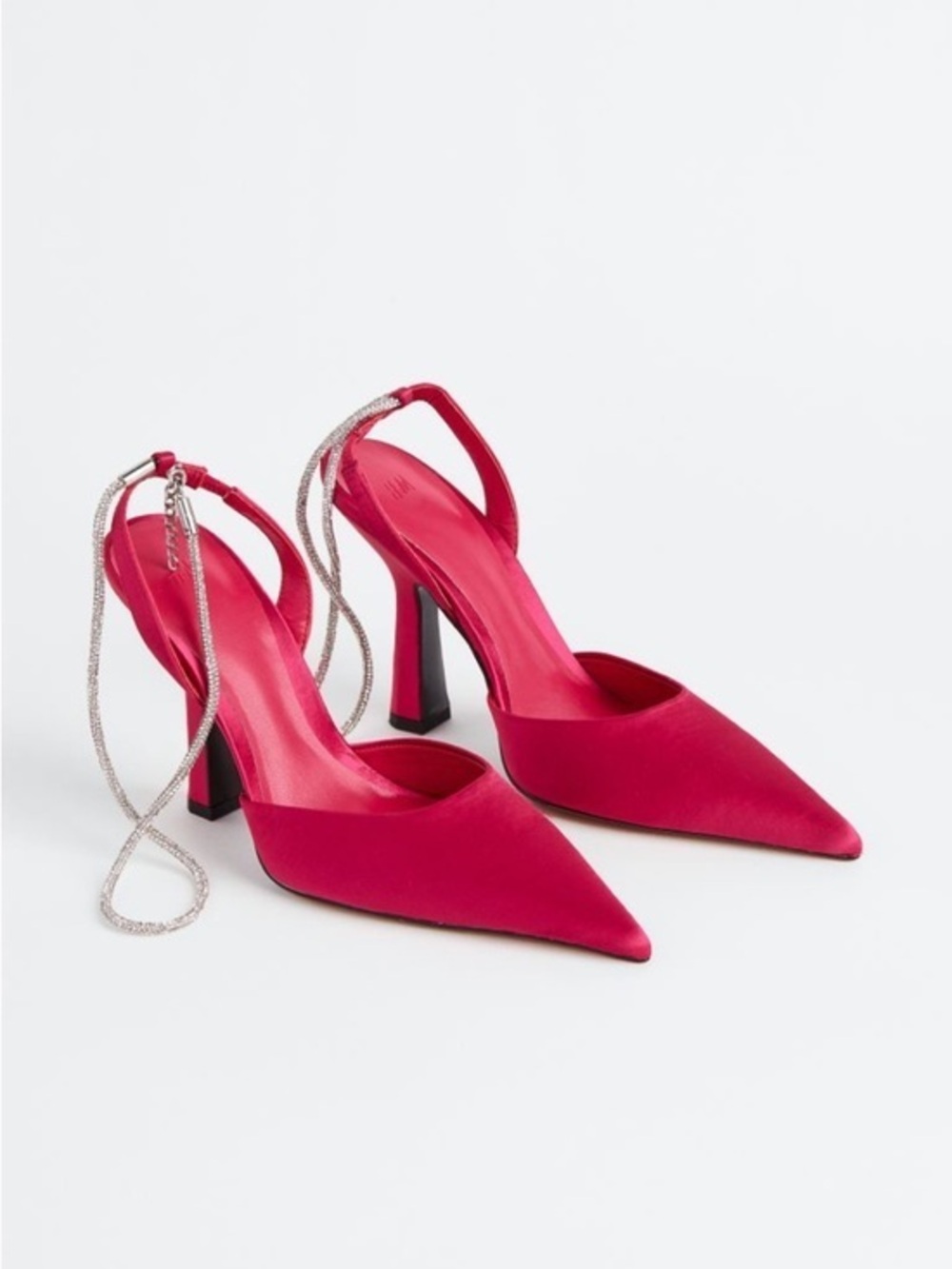 Pink sling back Heels